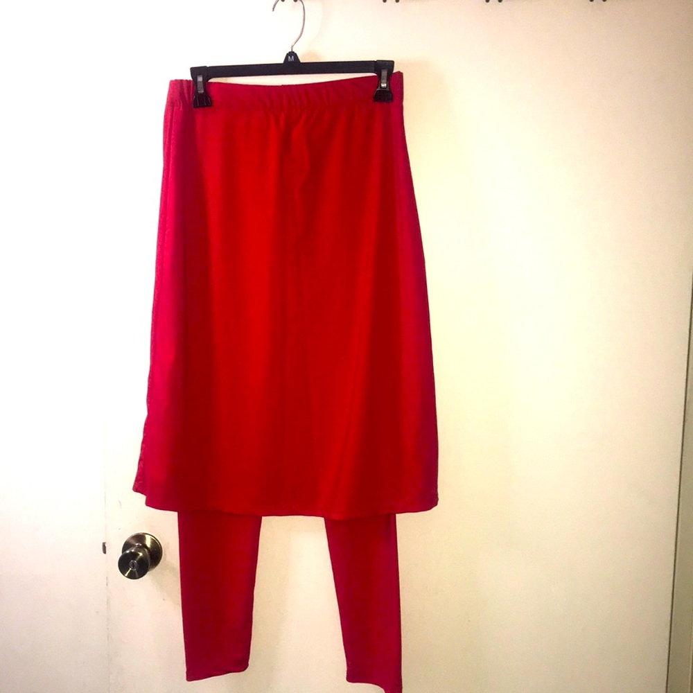 Skirt and leggings included